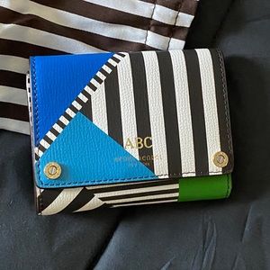 Henri Bendell Wallet; saffiano leather